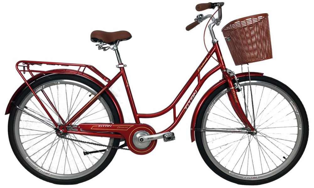 Фотографія Велосипед Titan Diamond 1 28" розмір L 2021 Red